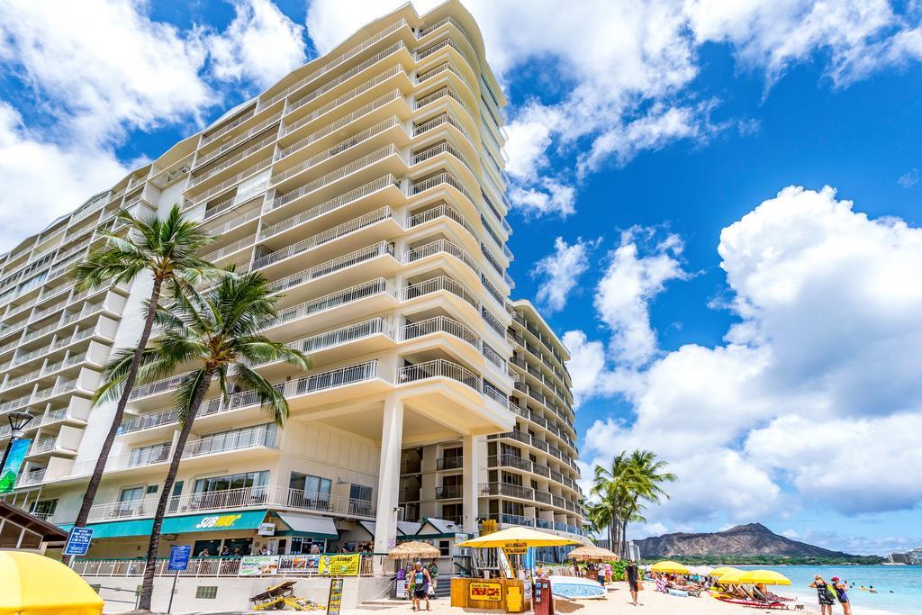 Waikiki Shore 1116 Beachfront Honolulu Luaran gambar
